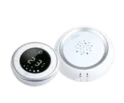 Bebcare Hear Audio Baby Monitor with Ultra-Low Radiation Safe Technology, Breathing Sensor, Night Light and White Noise Silencer for Reception up to 2000 feet (With Breathing Sensor Mat)