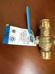 SharkBite 3/4" Ball Valve With Drop Ear 818101 24616LFZ 3/4” 200 PSI Push Fit