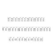 Piano Keyboard Silicone Sticker for Beginners Kids Removable,88-Key Full6333