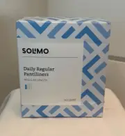 Solimo Basics Daily Pantiliner, Regular Length, 50 Count, 1 Pack