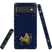 For Google Pixel 6 Case, Shielding Back Cover,Sagittarius Drawing