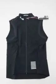 New! Rapha Men's Pro Team Lightweight Gilet Size Small Black/White Cycling Vest