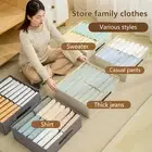 Storage Box Foldable Keep Tidy 14 Grids Wide Applied Clothes Closet Organizer