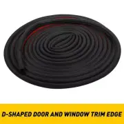 5Meters D-Shape Car Door Trunk Seal Strip Rubber Weather Strip Edge Accessories (for: Volvo)