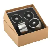 Multifunction Audio Isolation Feet with Pad Stainless Steel & Rubber