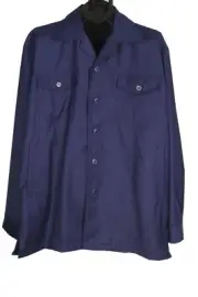 Men's Casual Shirt Jacket With Lining and 2 Small Vent art. Monza 20M