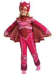 PJ Masks Girls Pink Owlette Megasuit Costume