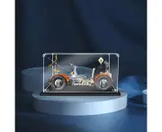 Display King -Acrylic display case with screw for LEGO(R) NASA Apollo Lunar RovingVehicle-LRV 42182 - No background