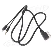 Fit Iphone Audi A3 A5 A6 Auto Car Music Charge Adapter MMI AMI AUX To USB Cable