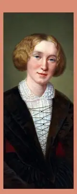 George Eliot - English Novelist - Laminated Photo Bookmark - 2.5 x 6 in
