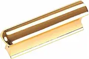 ibasenice Golden Stainless Steel Slide Bar for Guitar Bass Ergonomic Design Heavy Plating for Enhanced Sustain and for Lap Steel Guitar Playing