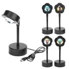 Sunset Projection Lamp 180 Degree Rotation USB Cable LED Atmosphere Light Fo AGS
