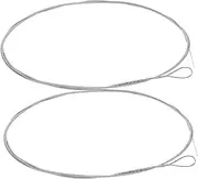 ERINGOGO 2Pcs Dulcimer Steel Strings for Instruments Durable Replacement Strings for Sound Accessory for Dulcimer Enthusiasts and Learners Enhance Your Music Experience