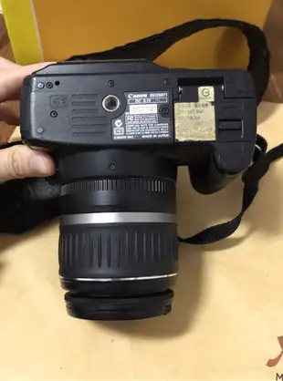 日本 canon 佳能 單眼相機 eos 350D 二手 付電池充電器背帶