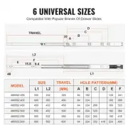 Heavy Duty 24 Inch Drawer Slides Soft Close Full Extension Ball Bearing Rails