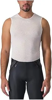 [CASTELLI] Men’s Pro Mesh 2.0 Sleeveless Jersey, Breathable Cycling Mesh Base Layer for Road, Gravel Biking & Racing