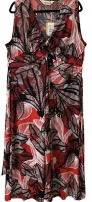 TS Taking Shape flowing maxi length beach/pool dress BNWT Size M 18-22 rrp $129