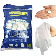 Travel Magic Tissue - Portable Compressed Towel Eco-friendly Biodegradable