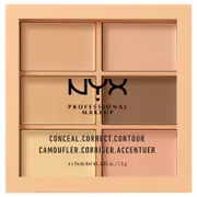 NYX Professional Makeup Conceal, Correct, Contour Palette - Light