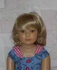 Monique LIBBY Doll Wig SIZE 10/11 BLONDE Shoulder Length Bobb' W/Under Curl NWT