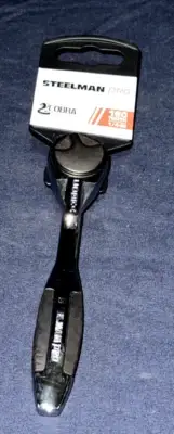 STEELMAN PRO 6” 160 Tooth 1/4” Drive Ratchet Wrench Cobra Series 98861