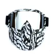 1Pcs Retro Outdoor Cycling Mask Goggles Motocross Ski Snowboard Snowmobile Face Mask Shield Glasses EyewearRCB7