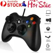 Black Xbox 360 Wired Controller for Windows & Xbox 360 Console PC USB Wired LR