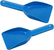 ABOOFAN 2pcs Kitchen Snow Shovel and Ice Scraper Efficient Frost Removal Tool for Windscreen and Freezer Lightweight Durable Plastic Design for and Use