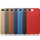 Premium Leather Back Cover Thin PU Shockproof Case for Apple iPhone 6 6s Plus 7