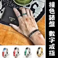 在飛比找蝦皮購物優惠-北歐 ROLEX 翻玩 水鬼 撞色 刻度 錶圈 錶盤 鈦鋼戒