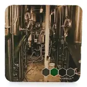 Beer Coaster-Karben4 Brewing Company Madison Wisconsin-S452