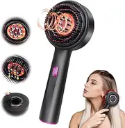 ZANZER Electric Scalp Massage Brush, 2-in-1 Head Massage Brush Electric and Hair Oil Applicato Scalp Massager,IPX7 Waterproof Oil Dispenser for Hair