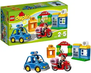 【折300+10%回饋】LEGO 樂高 得寶主題拼砌系列 小鎮警察局 10532