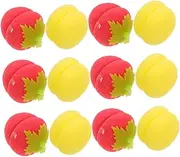 SHERCHPRY 12pcs Adorable Sponge Hair Curlers for Effortless Styling Soft Comfortable Bangs Rollers for Creating Wavy Curls While Sleeping Hairdressing Tools for Beautiful Hairstyles
