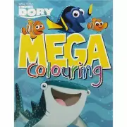FINDING DORY Mega Colouring Book - Over 90 Pages to Colour