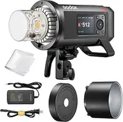 Godox AD600 Pro II AD600Pro II AD600PROII Flash, One-Tap sync with X3 Trigger, 40W Bicolor Modeling Led, Color Screen, 16 Color Groups Indicator, Freeze Mode, 1/1 to 1/512 in 0.1 Increment Steps