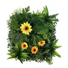 Grass Wall Panel Fence Privacy Screen for Outdoor Balcony Wedding