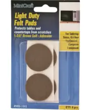 ProSource FE-50221-PS Felt Cloth Furniture Pad, Brown