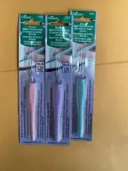 Clover Amour Steel Crochet Hook Lot Brand New No. 4, 6, And 8