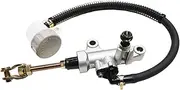 Vanlison Rear Foot Brake Master Cylinder Parts Fits for Yamaha Warrior 350 YFM350X 1990-2004 Repl.# 3GD-2583V-10-00