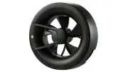 Energy-Saving Bathroom Arc Black NW 125mm Exhaust Fan Timer Sensor