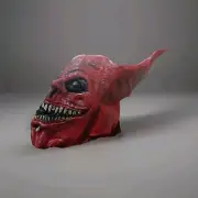 Latex Halloween Mask - Scary Monster BAT MASK w/ Huge Bat Wing Style Ears