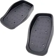 2Pcs Elliptical Trainer Pedals Footboard Replacement Durable Supplies Repair Foot Pedal Exerciser Stepper for Home Use