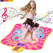Dance Mat Games Toys - Upgraded Kids Dance Rhythm Step Play Mat for Girls Boys D