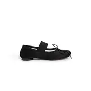 [MM6 MAISON MARGIELA] MM6 MAISON MARGIELA WOMAN BLACK & WHITE FLATS Black&White