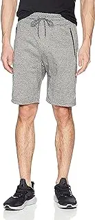 [BROOKLYN ATHLETICS] Men's Jogger Shorts Zipper Pocket Active Workout Casual Short