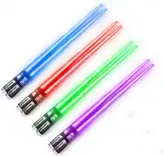 Lightsaber Chopsticks Star Wars Light up - LED Glowing Light Saber Chop Sticks -