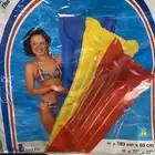 Vtg 90s Y2K Intex 72 x 27 Inflatable Air Mat Pool Lounge Float Yellow NOS 59703