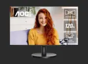 AOC 23.8' 1920 × 1080 FHD. 120Hz. 1ms. 4ms. Anti-Blue Light, USB-C (DP Alt,