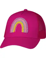 Toddler Girl Rainbow Cap